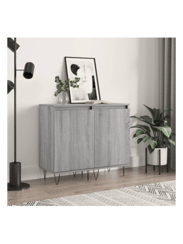 Sonata H Бюфети 2 бр сив сонома 40x35x70 см инженерно дърво