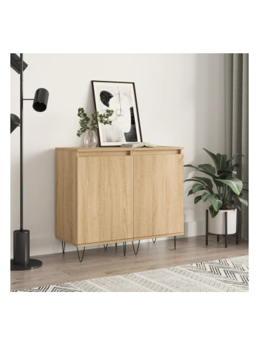 Sonata H Бюфети 2 бр дъб сонома 40x35x70 см инженерно дърво