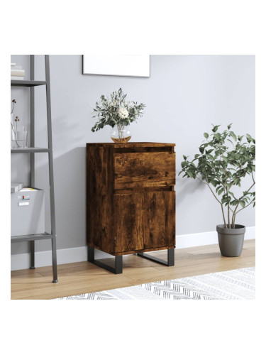 Sonata H Бюфет опушен дъб 40x35x70 см инженерно дърво