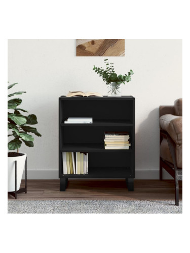 Sonata H Бюфет черен 57x35x70 см инженерно дърво