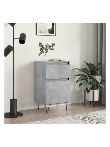 Sonata H Бюфет бетонно сив 40x35x70 см инженерно дърво