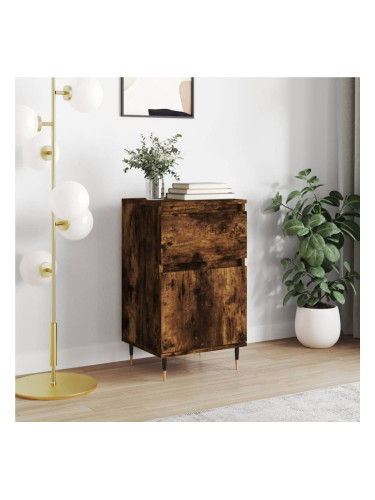 Sonata H Бюфет опушен дъб 40x35x70 см инженерно дърво
