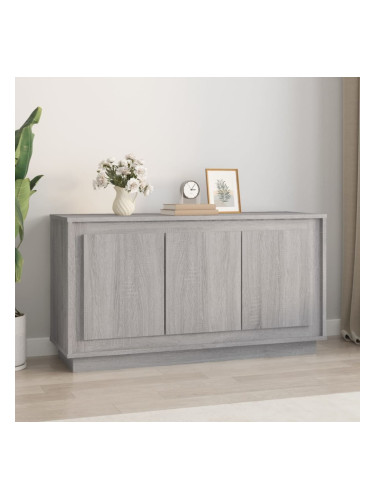 Sonata H Сайдборд, Сив сонома, 102x35x55 см, инженерно дърво