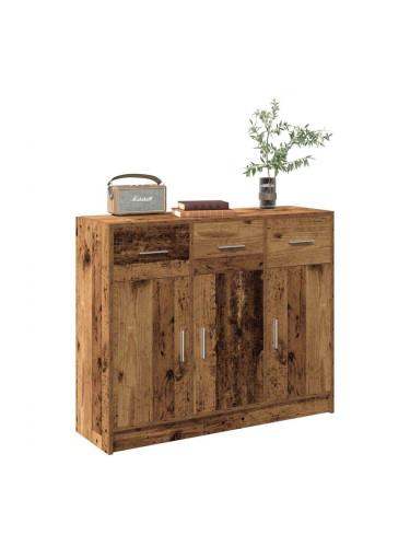 Sonata H Шкаф Old Wood 91x28x75 cm Инженерна дървесина