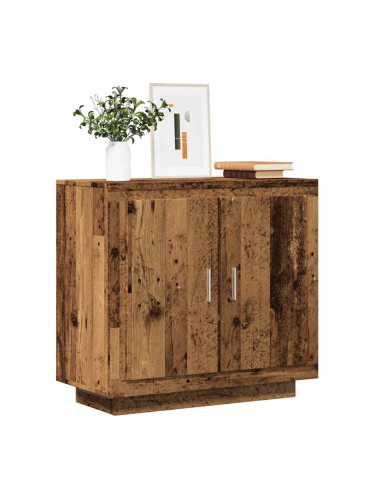 Sonata H Шкаф за хранене Old Wood 80x40x75 cm Инженерна дървесина