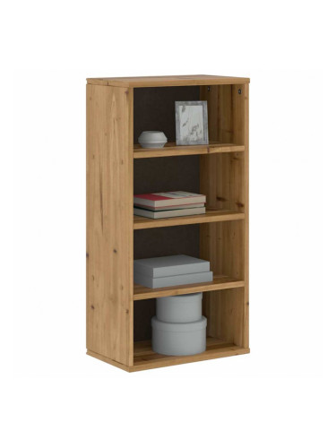 Sonata H Страничен шкаф ODDA 40x24x79 cm масивна дървесина бор