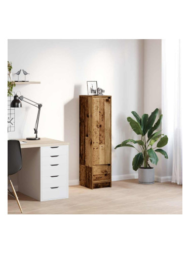 Sonata H Висока дъска Старо дърво 29,5x34x119,5 см инженерно дърво