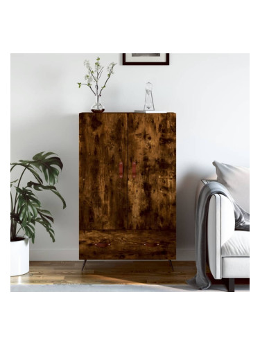 Sonata H Висок шкаф, опушен дъб, 69,5x31x115 см, инженерно дърво