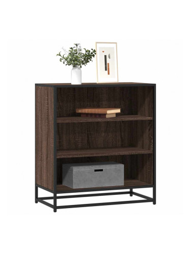 Sonata H Бюфет Кафяв дъб 68x35x76 cm Изработена дървесина и метал