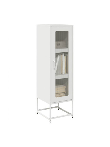 Sonata H Висока дъска бяла 36x39x123 cm Студено валцувана стомана