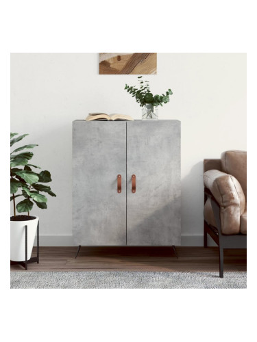 Sonata H Сайдборд, бетонно сив, 69,5x34x90 см, инженерно дърво