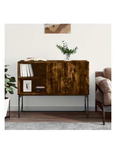 Sonata H Бюфет опушен дъб 100x40x79,5 см инженерно дърво
