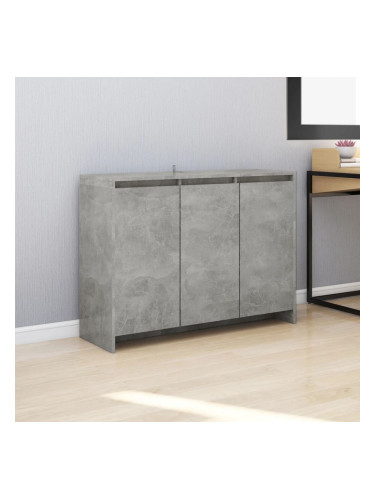 Sonata H Бюфет бетонно сив 102x33x75 см инженерно дърво