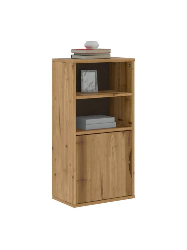 Sonata H Страничен шкаф ODDA 40x24x79 cm масивна дървесина бор