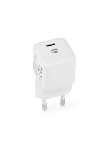 Зарядно за телефон, USB Type-C, 230VAC, 5VDC, 30W, бяло, NEDIS