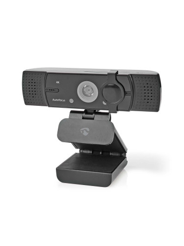 Камера за компютър, WCAM120BK, NEDIS, USB, стерео микрофон, 4K