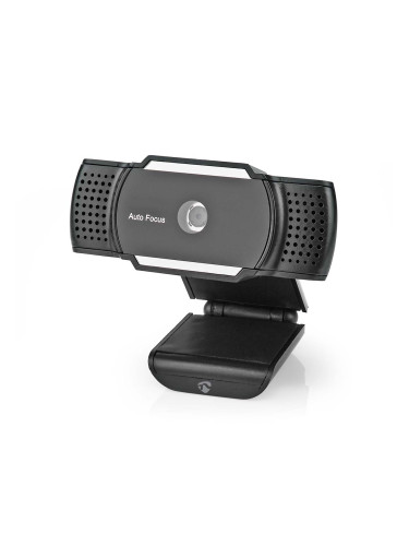 Компютърна камера, WCAM110BK, 2K Quad HD, NEDIS, с щипка, USB, черна
