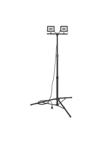 LED прожектори с трипод, 2x20W, 230VAC, 2300lm, 6500K, студенобял, IP65, 1171250444