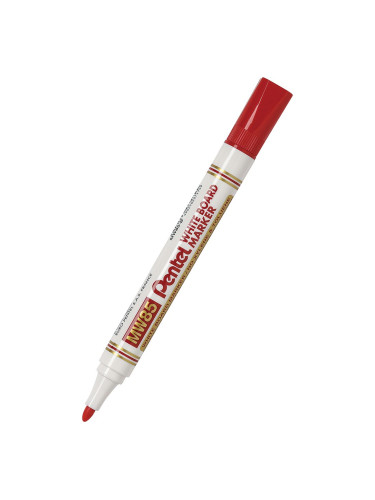 Борд маркер Pentel MW85 объл червен
