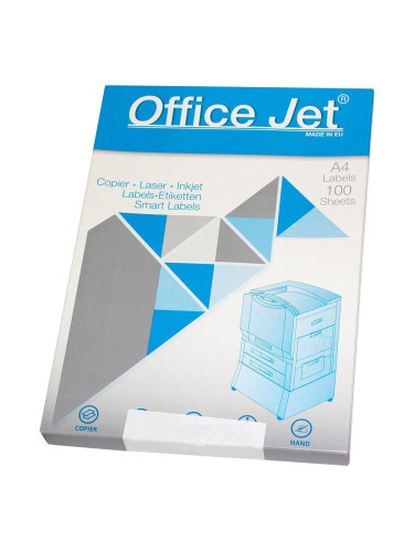 Етикети Office Jet 52.5/21.2A4 56ет 100л