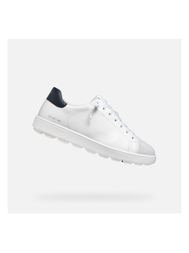 White men's sneakers Geox Spherica ECUB-1 - Men