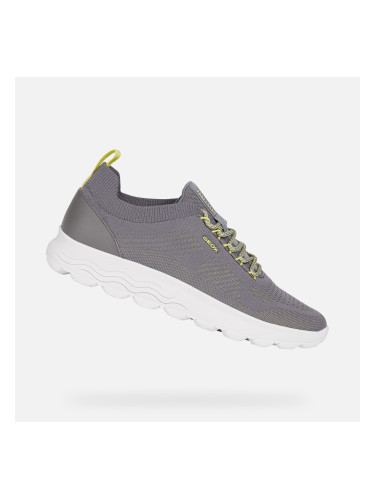 Dark grey men's sneakers Geox Spherica - Men's