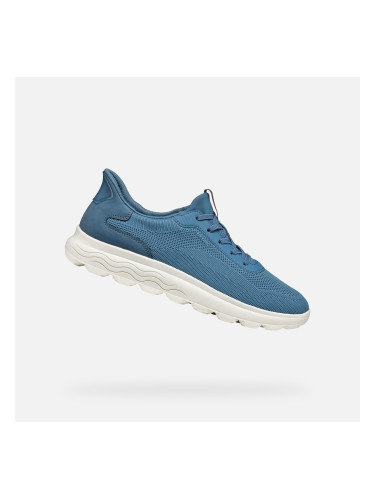 Light blue men's sneakers Geox Spherica Plus - Men's