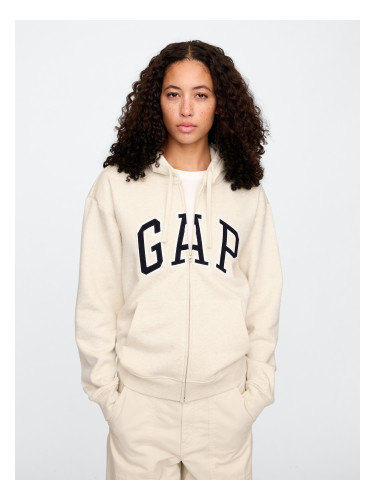 GAP Zip-up hoodie with logo - Women's