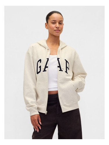 GAP Zipper Sweatshirt with Logo - Ladies