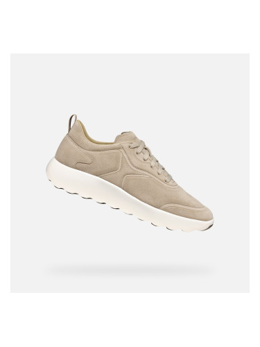 Beige men's sneakers Geox Xtors - Men's