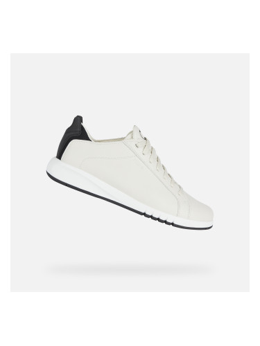 White men's sneakers Geox Aerantis - Men's