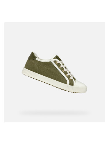Light green women's sneakers Geox Blomiee - Women's