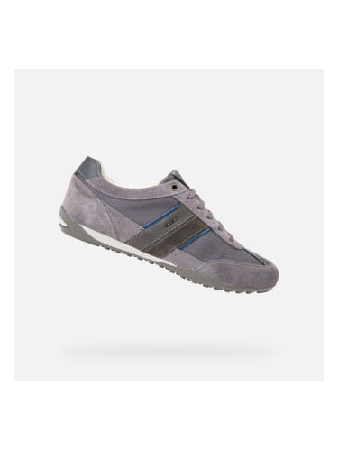 Dark grey men's sneakers Geox Wells - Men's