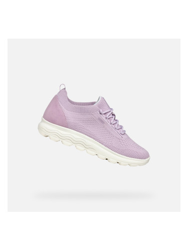 Purple women's sneakers Geox Spherica - Women's