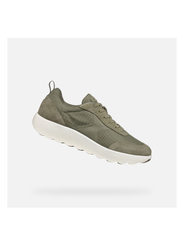 Light green men's sneakers Geox Xtors - Men