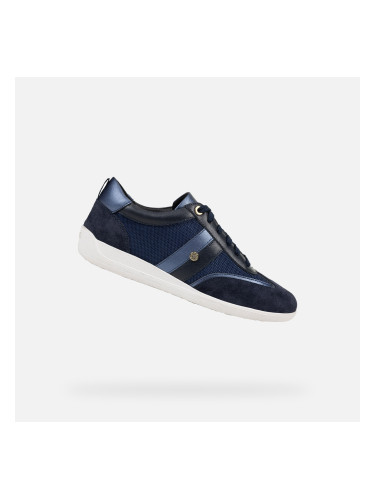 Dark blue women's sneakers Geox Myria - Women's