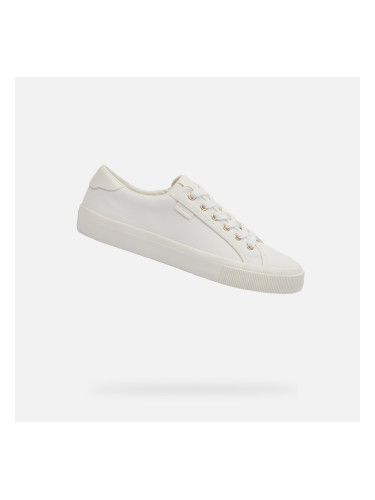 White women's sneakers Geox Emmeleny - Women's