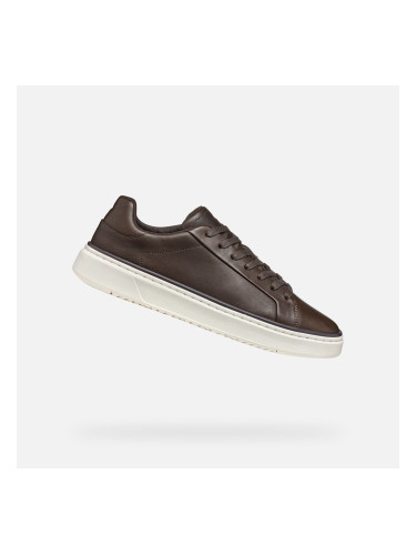 Brown men's sneakers Geox Zackerty - Men's