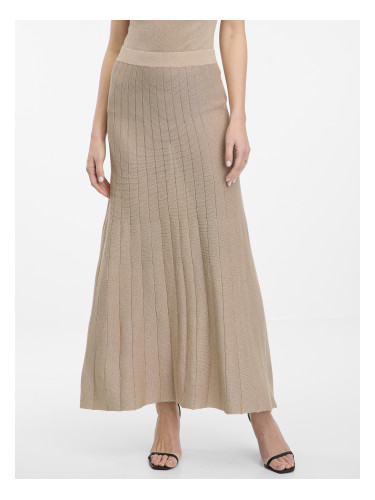 Дамска златна макси пола ORSAY