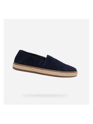 Dark blue men's slip-on espadrilles Geox Pantelleria - Men's