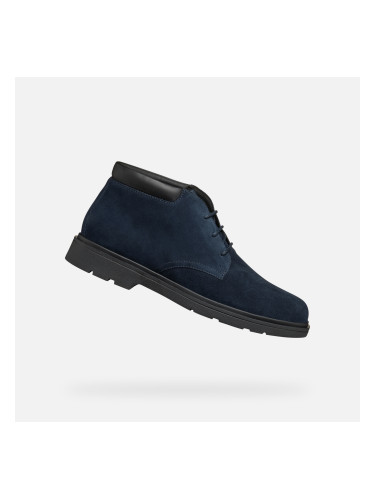 Dark blue men's ankle boots Geox Spherica EC1 - Men