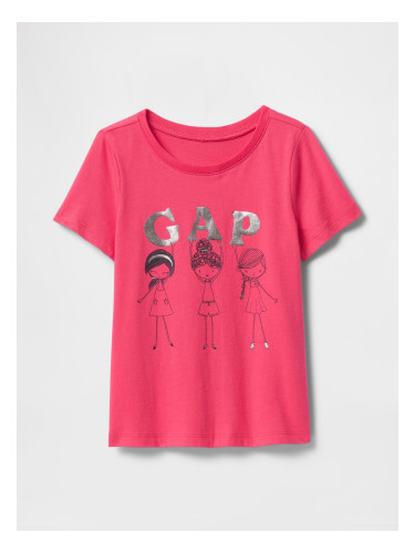 GAP Baby T-shirt with logo - Girls