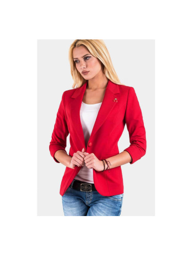 Червено дамско сако 9597 Mischka