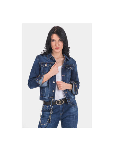 Дамско дънково яке 70136-79 Puccihino