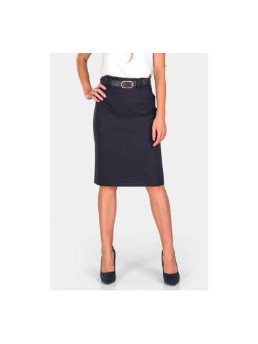 Елегантна пола с колан 1570-18 Mare Sole