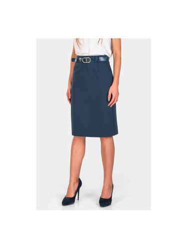 Елегантна пола с колан 1570-08 Mare Sole