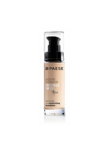 PAESE Liquid powder double skin Aqua водоустойчив фон дьо тен - 30A Medium Beige