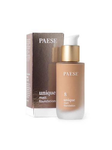 PAESE Unique matt Foundation Mатиращ фон дьо тен - 608C Golden Beige