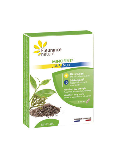 Mincifine® Формула за отслабване Ден и нощ 30 капсули | Fleurance Nature