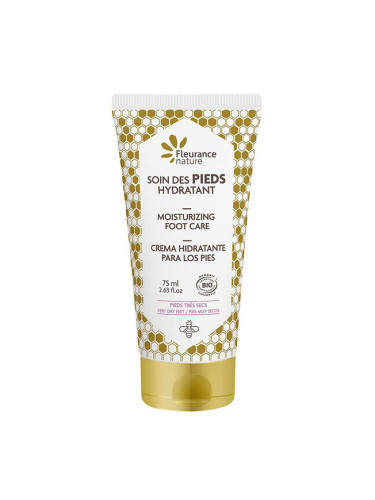 Овлажняващ крем за крака с пчелно млечице, БИО 75 ml | Fleurance Nature